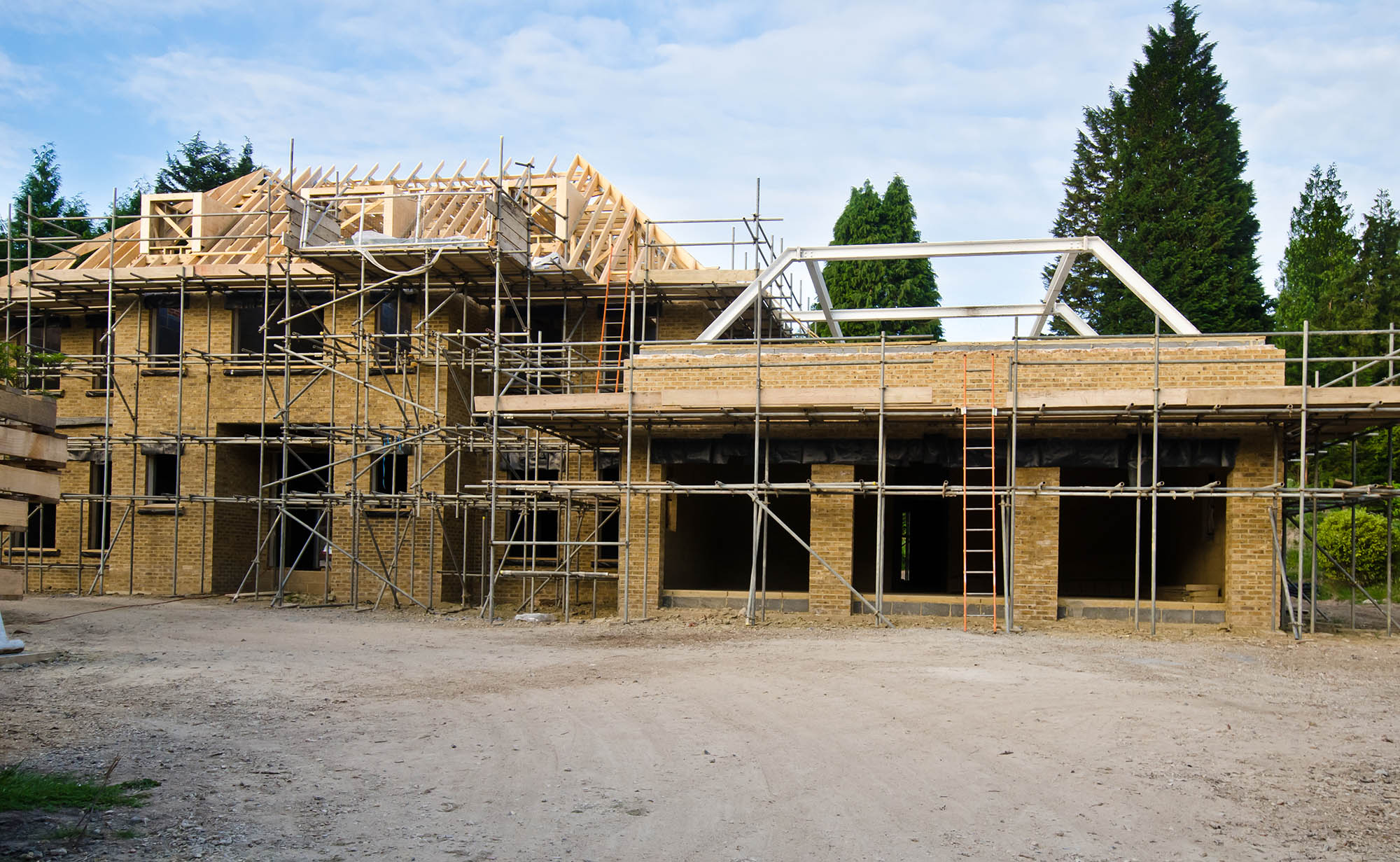 Site Works & New Build Scaffolding in York